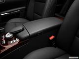 Front center console with closed lid, from driver's side looking down photo